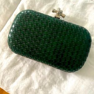 Cute green clutch